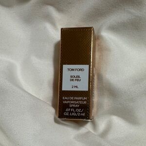 New Tom Ford Soleil De Feu Sample .07oz, 2ml